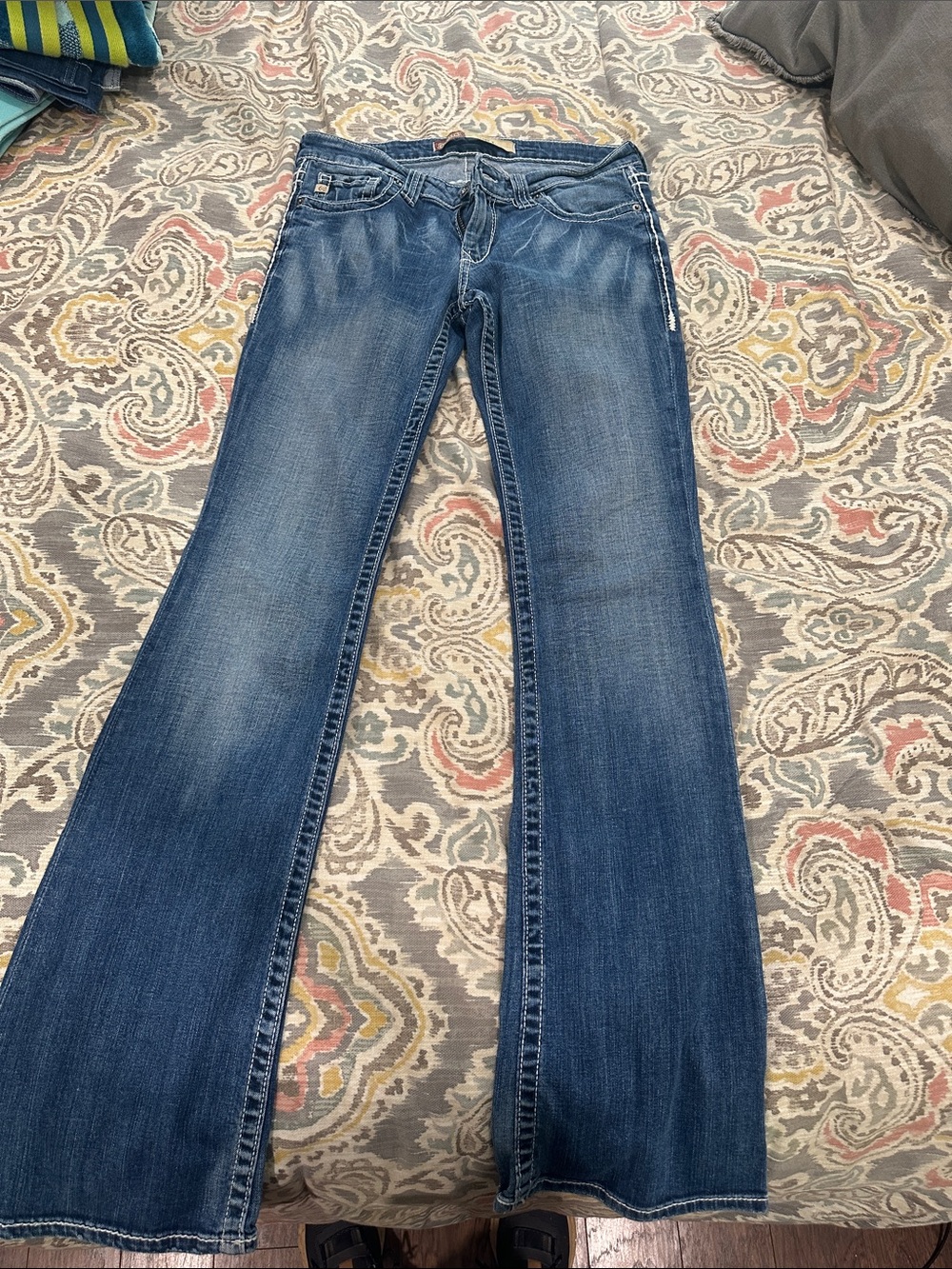 Big Star Women's Blue Flared Jeans